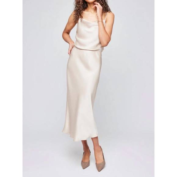 GENTLE FAWN Dresses & Skirts - Gentle Fawn Cream Midi Skirt